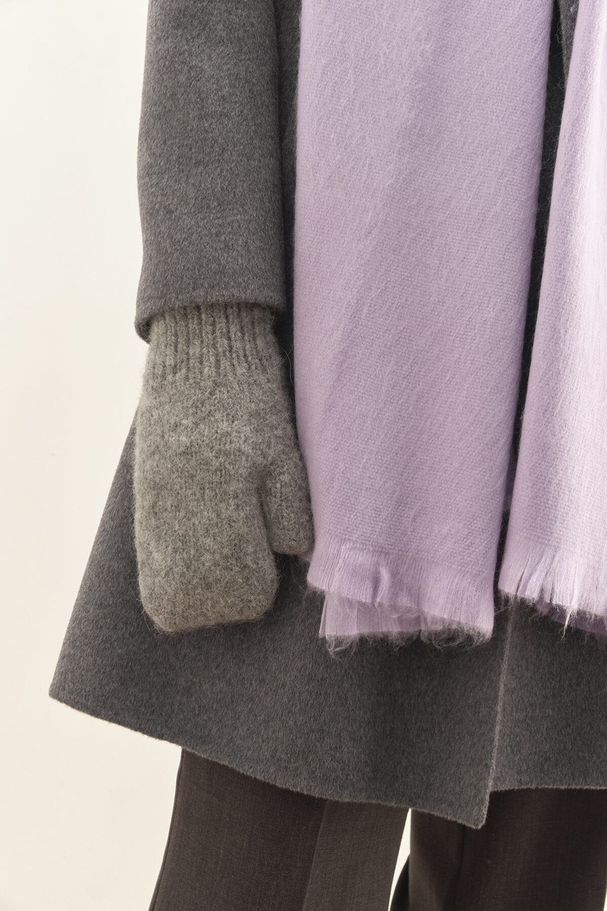 Alpaca Gloves Chala — Dark Grey