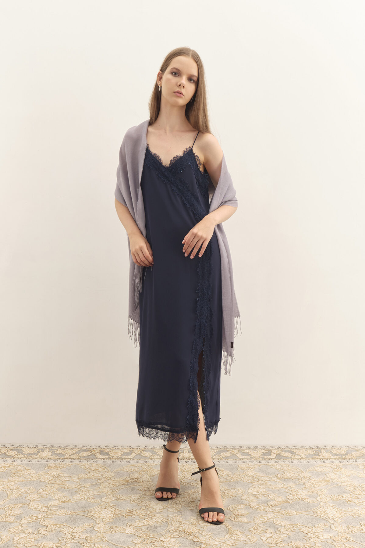 Trujillo Shawl – Blue Lavender
