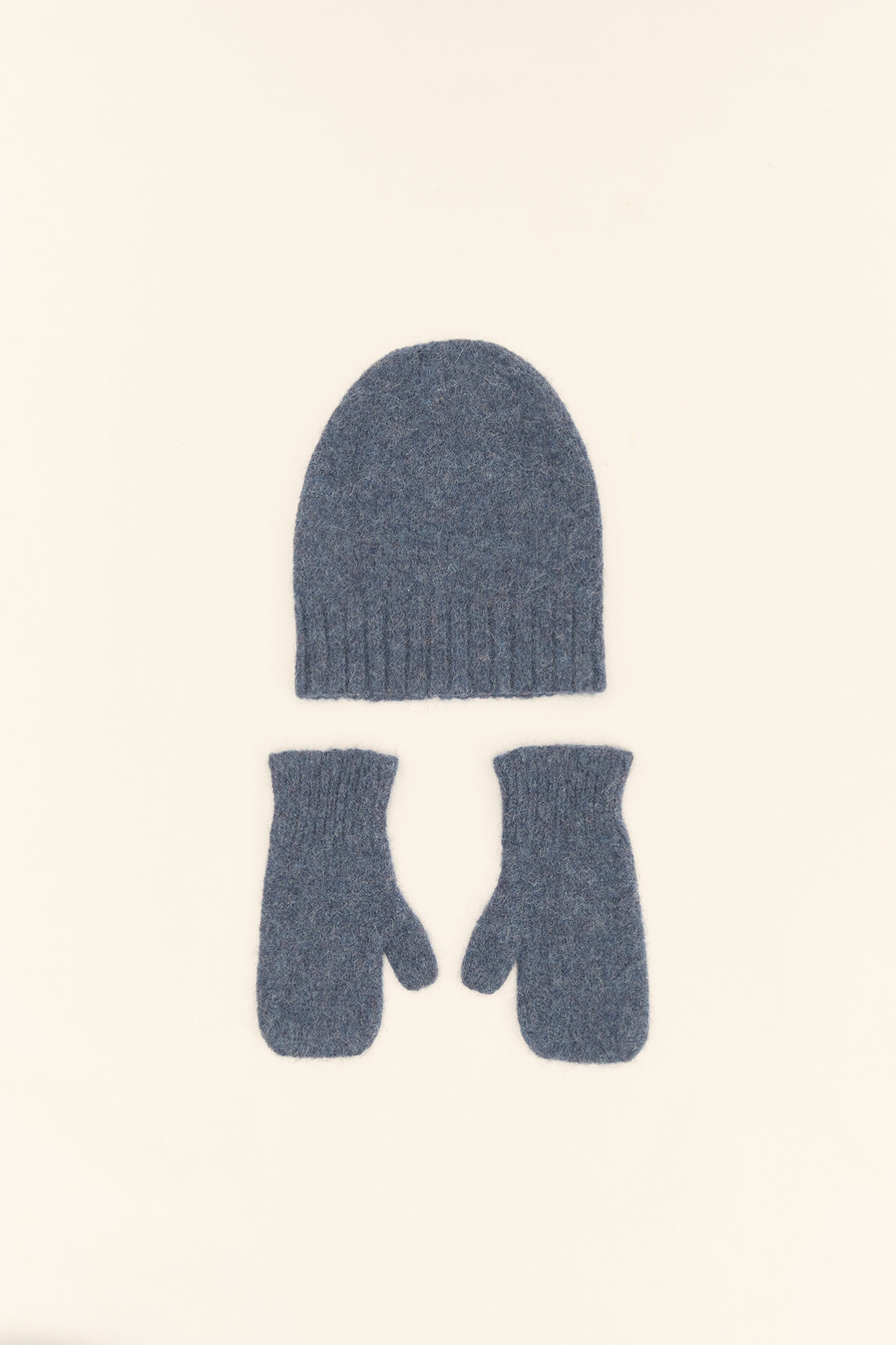 Alpaca beanie - Blue Navy