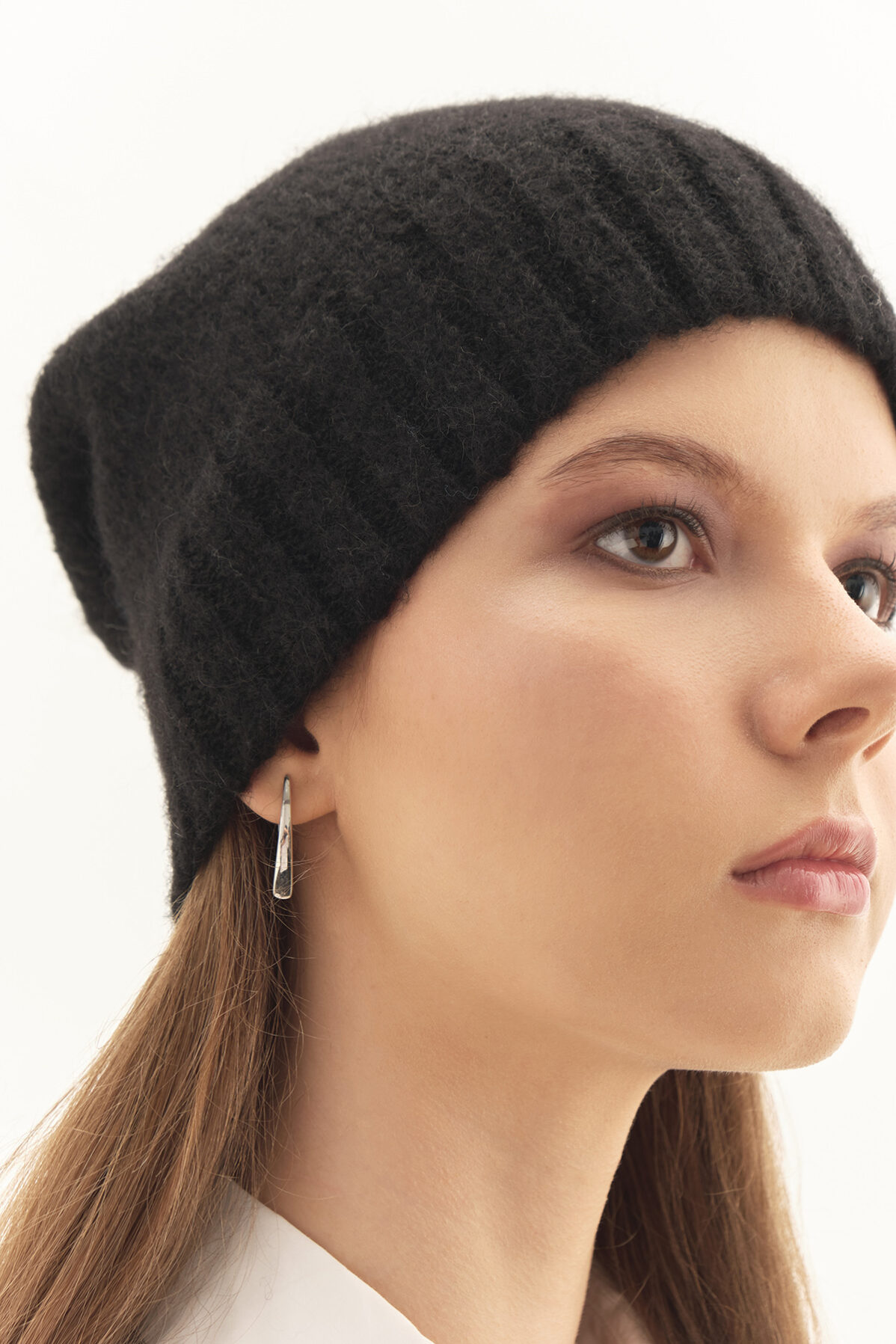 Alpaca beanie - Black