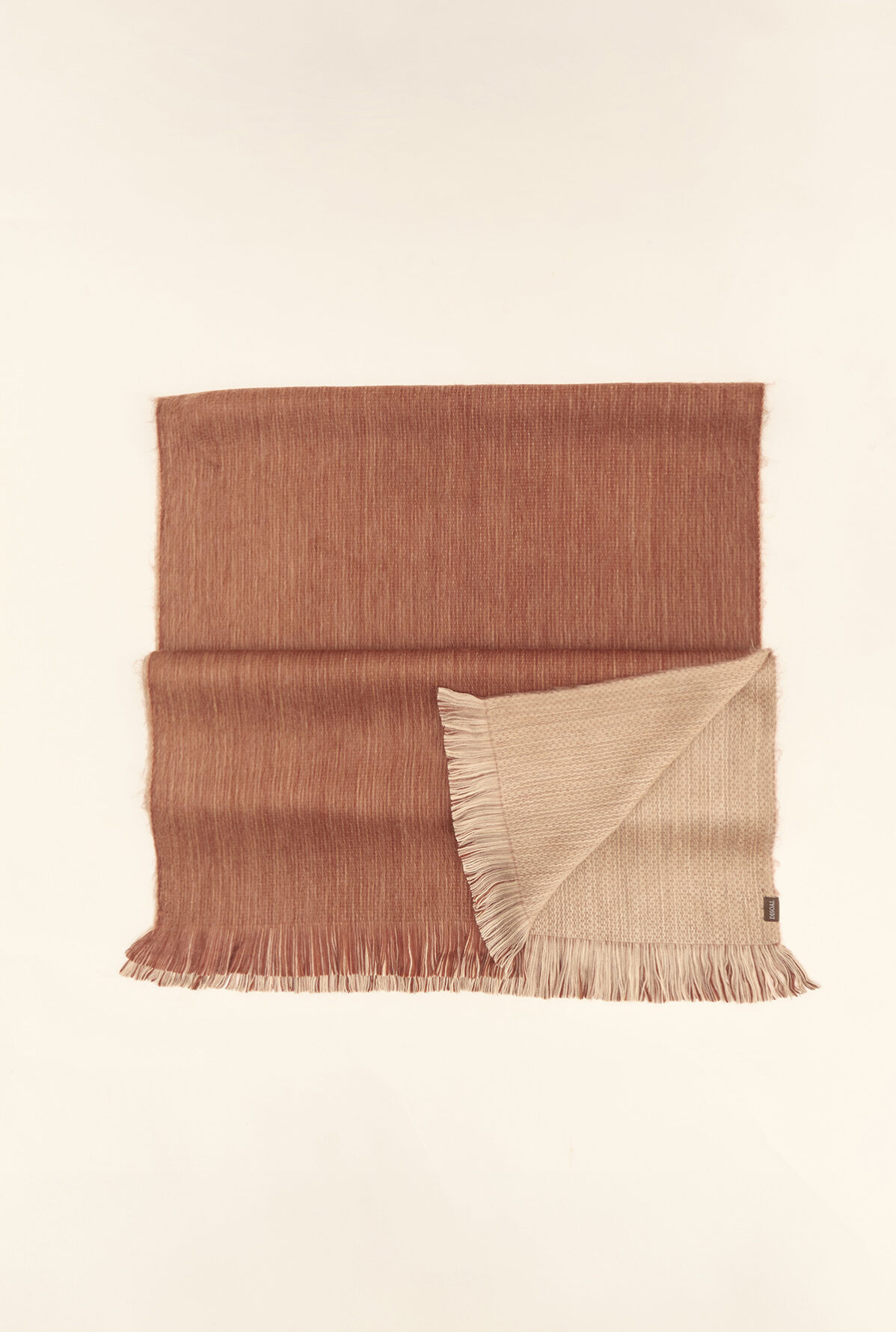 Scarf Acari Double Face — Terracotta / Beige
